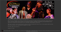 Desktop Screenshot of fultoncommunitytheatre.org